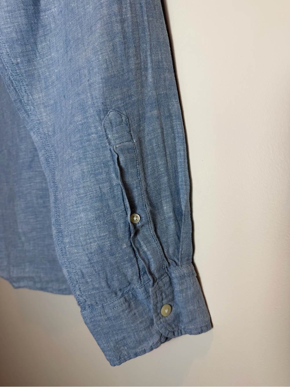 J.Crew Factory Men’s 100% Linen Button-Down Shirt Size XL - Picture 6 of 12
